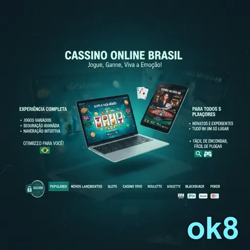 ok8 oferece uma plataforma de cassino online intuitiva.