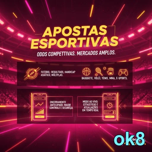 Detalhe de serviços VIP e apostas no ok8.